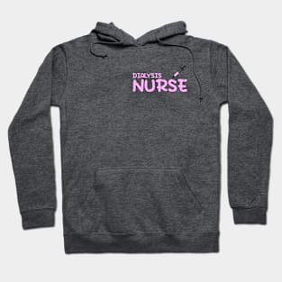 Dialysis Nurse Pink Hoodie